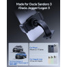Support de téléphone portable pour Dacia Sandero 3, Dacia Jogger et Dacia Logan 3 2020-2026 – Support de serrage élastique avec 