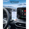 Support de téléphone portable pour Dacia Sandero 3, Dacia Jogger et Dacia Logan 3 2020-2026 – Support de serrage élastique avec 