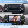 Awesafe autoradio android 15 pour citroën berlingo/peugeot partner (2008-2019), écran tactile 9 pouces 2go+64go, carplay & andro