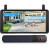 AUTO-VOX Caméra de Recul sans Fil, Écran HD 5", Signal Numérique Stable | Installation Facile 30 Min, 2 Caméras, Vision Nocturne
