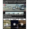 Dashcam Voiture 4G LTE avec Carte SIM, Camera Voiture Avant et Intérieur, Alertes & Détection Radar, Mode Stationnement 24h, GPS