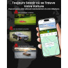 Dashcam Voiture 4G LTE avec Carte SIM, Camera Voiture Avant et Intérieur, Alertes & Détection Radar, Mode Stationnement 24h, GPS