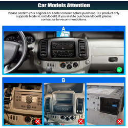 4+128g camecho android 15 autoradio pour renault trafic 2001-2010 opel vivaro 2006-2010 nissan primastar 2006-2014, 10 pouces ra