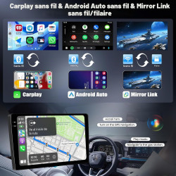 4+128g camecho android 15 autoradio pour renault trafic 2001-2010 opel vivaro 2006-2010 nissan primastar 2006-2014, 10 pouces ra