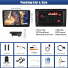 Camecho 2+64go android 13 autoradio pour renault trafic 2001-2010 opel vivaro 2006-2010 nissan primastar 2006-2014, radio bleuto