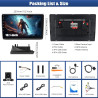 Camecho 6+128g android 15 autoradio 8-cœurs pour renault trafic 2001-2010 opel vivaro 2006-2010 nissan primastar 2006-2014, 10 p