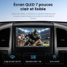 Atoto f7we autoradio 2 din 7 pouces avec carplay sans fil & android auto | écran tactile qled, caméra de recul incluse, bleutoot