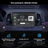 Atoto f7we autoradio 2 din 7 pouces avec carplay sans fil & android auto | écran tactile qled, caméra de recul incluse, bleutoot