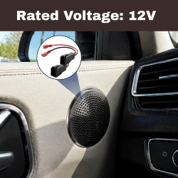 2pcs Adaptateur Haut-Parleur Voiture DIN, Connecteur pour Câble Audio Auto, Adaptateur Haut-Parleur Voiture Universel pour Autor