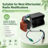 Câble Adaptateur Faisceau Autoradio Fiche ISO Radio pour VW Ford Audi Skoda Seat Golf 5 6 Kit Adaptateur Radio Autoradio Quadloc