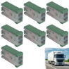 MCASE Lot de 6 fusibles de rechange 40 A pour voiture, 32 V, protection pour ventilateur et châssis, mini fusibles à cartouche a
