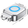 2 Pièces Chargeur Rapide Intelligent 140 W à Déconnexion Automatique, Chargeur Intelligent - Protecteur De Câble, Auto-Disconnec