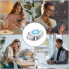2 Pièces Chargeur Rapide Intelligent 140 W à Déconnexion Automatique, Chargeur Intelligent - Protecteur De Câble, Auto-Disconnec