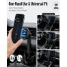 Support de téléphone 2 en 1 pour porte-gobelet de voiture, support magnétique N52 et à fixation par encliquetage, pivotant 360° 