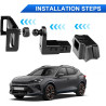 KUNGKIC Support de tablette pour Cupra Formentor Cupra Born/Ateca/Leon iPad Support de téléphone portable