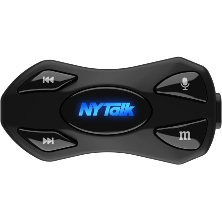 N2 intercom moto bleutooth, 2 motards 1000m système de communication | kit main libre moto bleutooth 5.4, multitâche audio, rédu