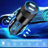 [Apple MFi Zertifiziert] Zigarettenanzünder USB C, Rombica 4.8A Dual USB Auto Ladegerät Adapter 12V KFZ Ladegerät USB C Mit 2Pac