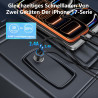 [Apple MFi Zertifiziert] Zigarettenanzünder USB C, Rombica 4.8A Dual USB Auto Ladegerät Adapter 12V KFZ Ladegerät USB C Mit 2Pac