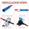 12 Pièces Porte Fusible Adaptateur, 4 Types Add A Circuit Mini/Micro/ Micro2/ Standard, Prise Fusibles 12V/24V avec Fusibles Lam