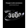 Chargeur de téléphone 4 en 1 Hub USB pour Tesla Model Y 2021-2024 et Model 3 2021-2023 | Tesla Accessories Station d'accueil pou
