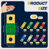 16 pièces fusible MIDI, kit porte-fusible MEGA avec fusibles à vis 32V 20/30/40/50/60/80/100/125A – fusibles haute intensité cod