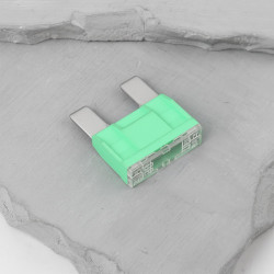 Lot de 2 Fusibles à Grande Lame 32V 30A Compatible avec jcase pour Systèmes Électriques Automobiles remplace OEM 61138367132 A00
