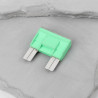 Lot de 2 Fusibles à Grande Lame 32V 30A Compatible avec jcase pour Systèmes Électriques Automobiles remplace OEM 61138367132 A00