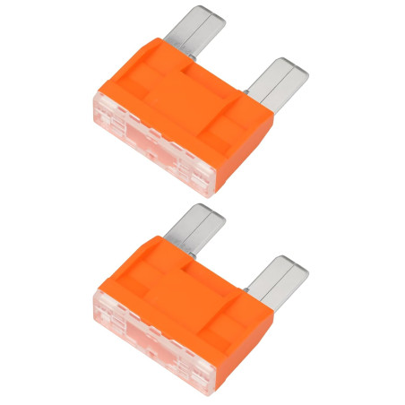 Lot de 2 Fusibles à Lame Large 32v 40a Style jcase Compatible avec OEM 61138367132 et A0025451734 Automobile