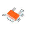 Lot de 2 Fusibles à Lame Large 32v 40a Style jcase Compatible avec OEM 61138367132 et A0025451734 Automobile