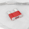 Lot de 2 Fusibles à Lame Large 32V 50A Style jcase Compatible avec 61138367132 Compatible avec A0025451734 pour Automobile