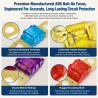 16 Pièces Fusible Voiture, Fusibles Midi Voiture 20A 30A 40A 50A 60A 80A 100A 120A 32V ANS Bolt-on, Mini Fusibles Voiture, Fusib