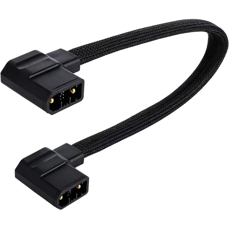 XT150 Câble de connexion de batterie supplémentaire tressé 55 cm Compatible avec EcoFlow Delta 2/2 Max Delta 3/3 Plus/3 1500 Wav
