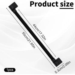XT150 Câble de connexion de batterie supplémentaire tressé 55 cm Compatible avec EcoFlow Delta 2/2 Max Delta 3/3 Plus/3 1500 Wav