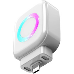 Chargeur intelligent avec arrêt automatique 140 W, adaptateur de charge rapide pour protection contre la surchauffe, matériau AB