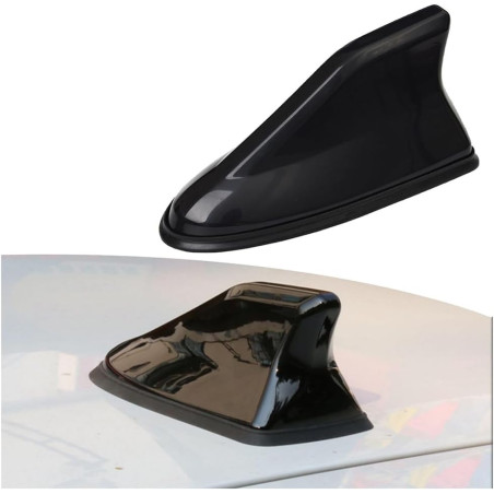 Antenne Requin Voiture pour Peugeot 308/Peugeot 206/Peugeot 207 CC | Amélioration signal radio,Puce haute efficacité,Bague caout