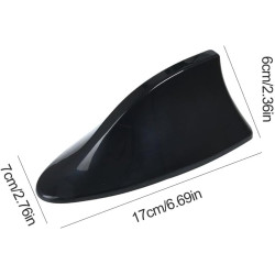 Antenne Requin Voiture pour VW Po-lo 6R 2009-2016, Amplificateur de Signal Radio AM FM Réduction du Bruit Antenne de Toit Étanch