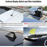 Antenne Requin Voiture pour VW Po-lo 6R 2009-2016, Amplificateur de Signal Radio AM FM Réduction du Bruit Antenne de Toit Étanch