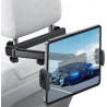 VINATO Support Tablette Voiture Appuie-Tête, Rotation 360°, Bras Télescopique, Compatible Tablettes et Smartphones 4,7-13 Pouces
