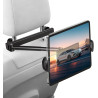VINATO Support Tablette Voiture Appuie Tete, Support iPad Voiture, Rotation à 360°, Porte Tablette Voiture Compatible avec Table