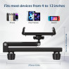 VINATO Support Tablette Voiture Appuie Tete, Support iPad Voiture, Rotation à 360°, Porte Tablette Voiture Compatible avec Table