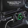VINATO Support Tablette Voiture Appuie Tete, Support iPad Voiture, Rotation à 360°, Porte Tablette Voiture Compatible avec Table