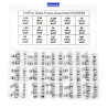 150 Pièces 15 Valeurs Assortiment de Fusibles en Verre avec Raccord Rapide, 5x20mm Fusibles à Fusion 250V 0,1 0,2 0,25 0,5 1 1,5
