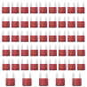 50 Pièces 10A Mini Fusible Voiture,Micro Fusible Voiture pour Auto Standard 10A,10Amp MINI Fusibles pour Auto Moto Automobile Ca