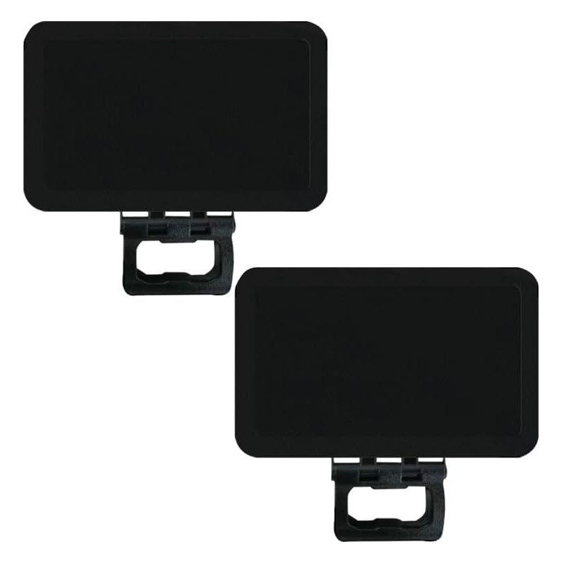 Visière mobile pliable pour voiture poids plume, pare-soleil pour clip adaptable multi-angle - Résistant aux UV et anti-éblouiss