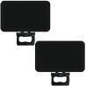 Visière mobile pliable pour voiture poids plume, pare-soleil pour clip adaptable multi-angle - Résistant aux UV et anti-éblouiss