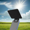 Visière mobile pliable pour voiture poids plume, pare-soleil pour clip adaptable multi-angle - Résistant aux UV et anti-éblouiss