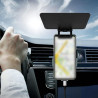 Visière mobile pliable pour voiture poids plume, pare-soleil pour clip adaptable multi-angle - Résistant aux UV et anti-éblouiss