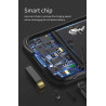 ELLENNE Coque avec batterie intégrée pour iPhone 6 6S 7 8 Plus X XR XS Max 11 12 13 14 15 16 Plus Pro Max Mini | Coque rechargea