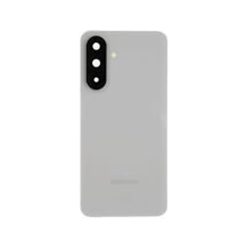 Cache Batterie Arrière Original pour Samsung Galaxy A56 A566B Gris Clair avec Bandes Adhésives Préinstallées d’Usine et Vitre Ca