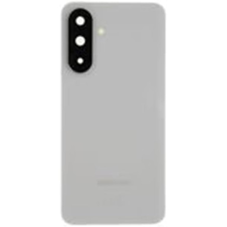 Cache Batterie Arrière Original pour Samsung Galaxy A56 A566B Gris Clair avec Bandes Adhésives Préinstallées d’Usine et Vitre Ca